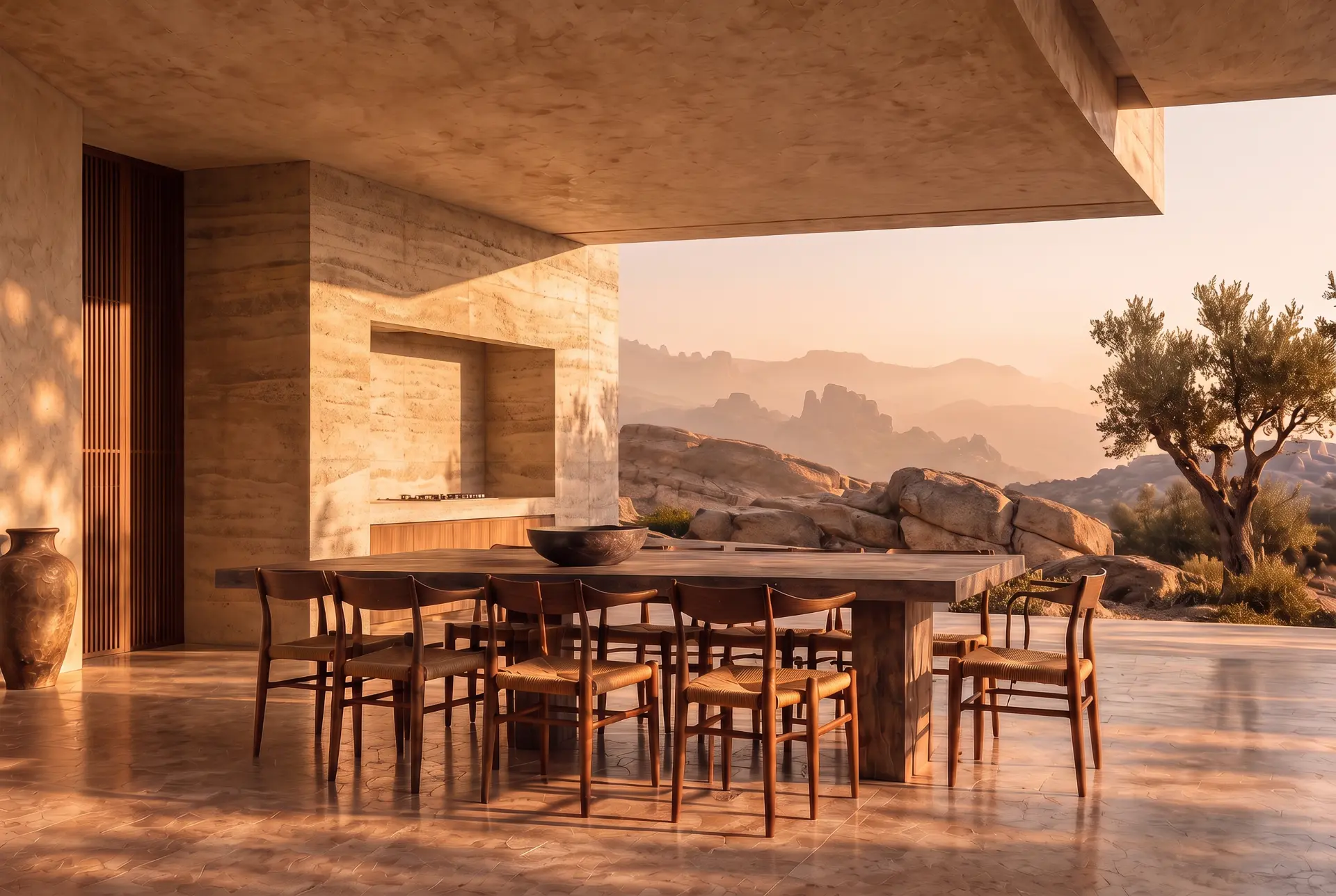 Architectural interior vision